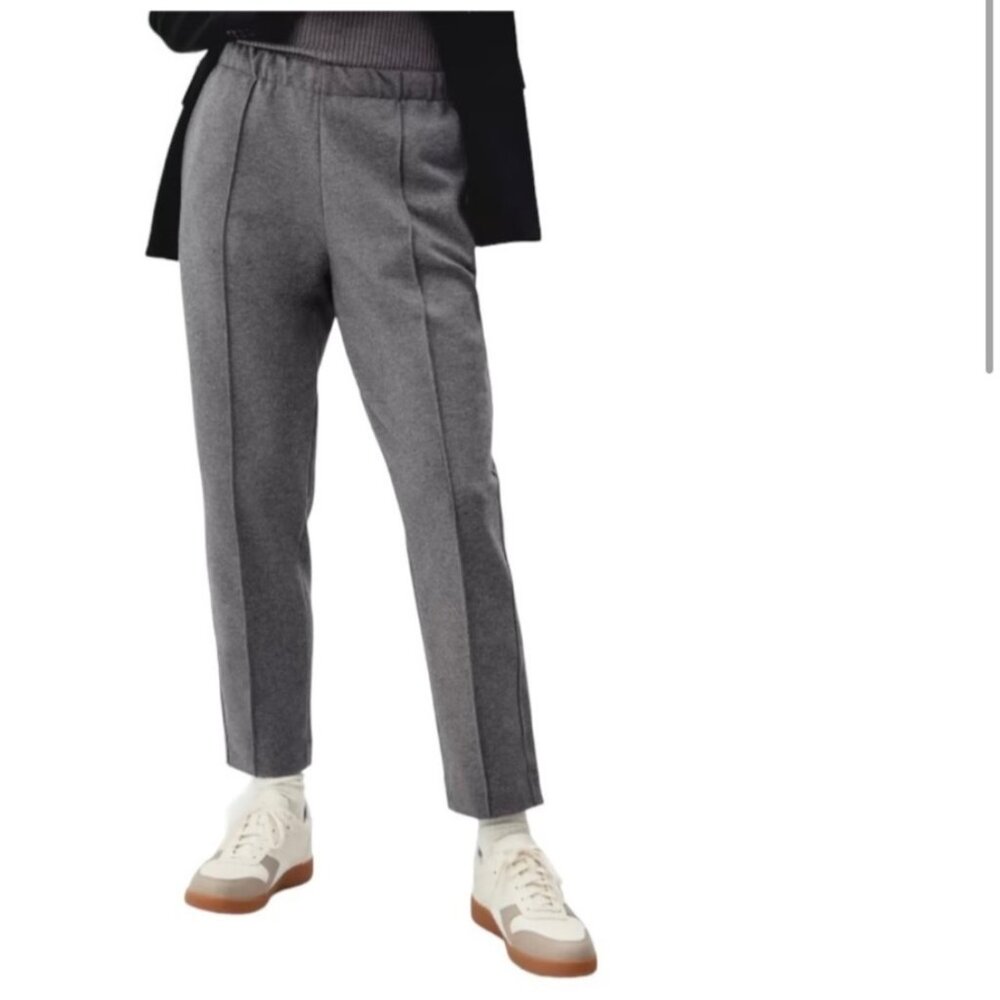 Everlane Women's The Dream Pant Size M Gray‎ Tailored Look Sweat Pant Feel